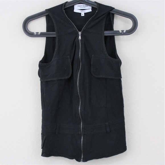 Yves Saint Laurent Jackets & Blazers - Yves Saint Lauren Rive Gauche YSL Riri Vest N193